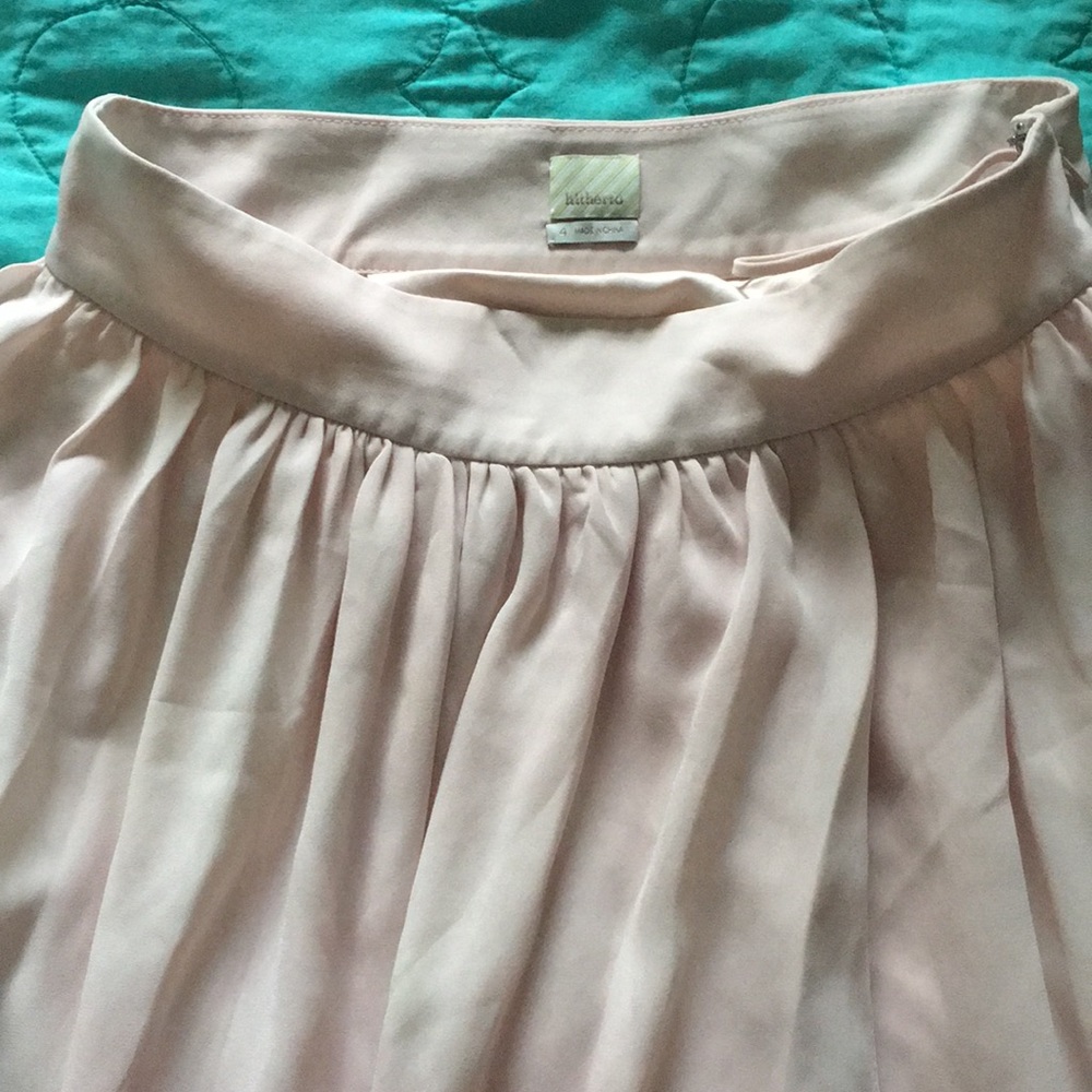 Anthropologie BHLDN Pink Hitherto Maxi Skirt (4) - Picture 4 of 7